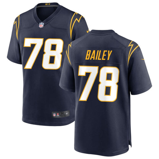 Zack Bailey Los Angeles Chargers Nike Alternate Game Jersey - Navy